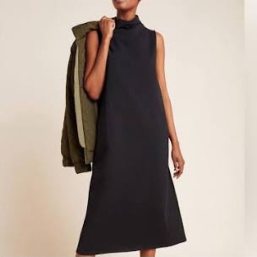 Velvet Graham and Spencer. Fiona Funnel Neck Sleeveless Midi Dress